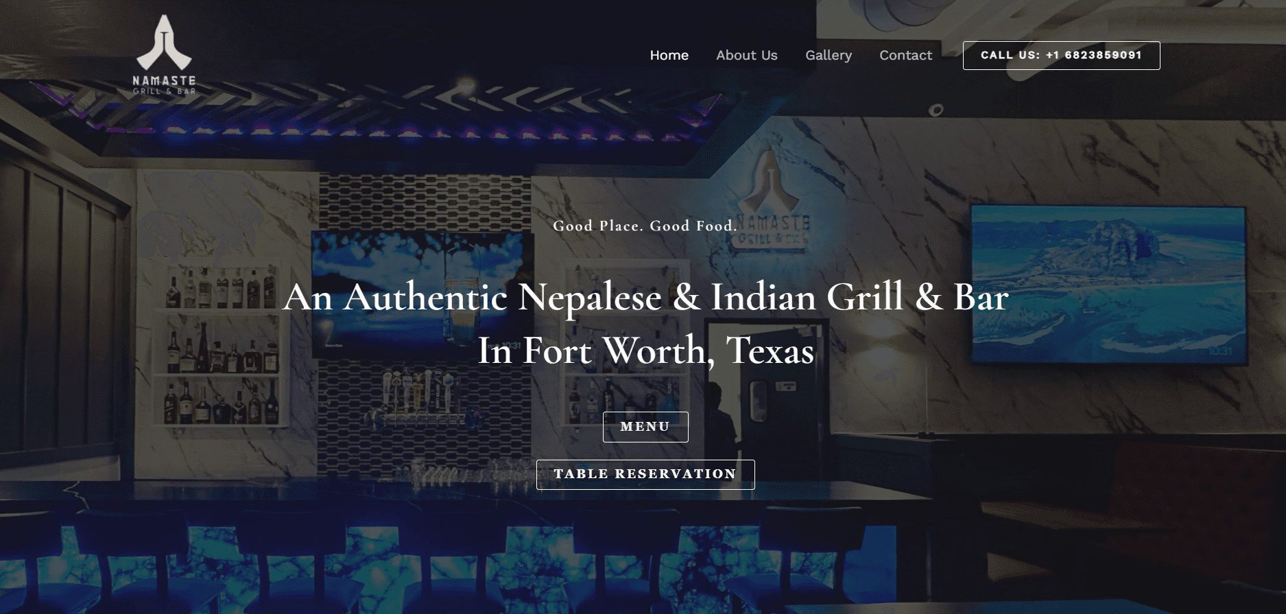 Immersive Dining & Interactive Menu screenshot