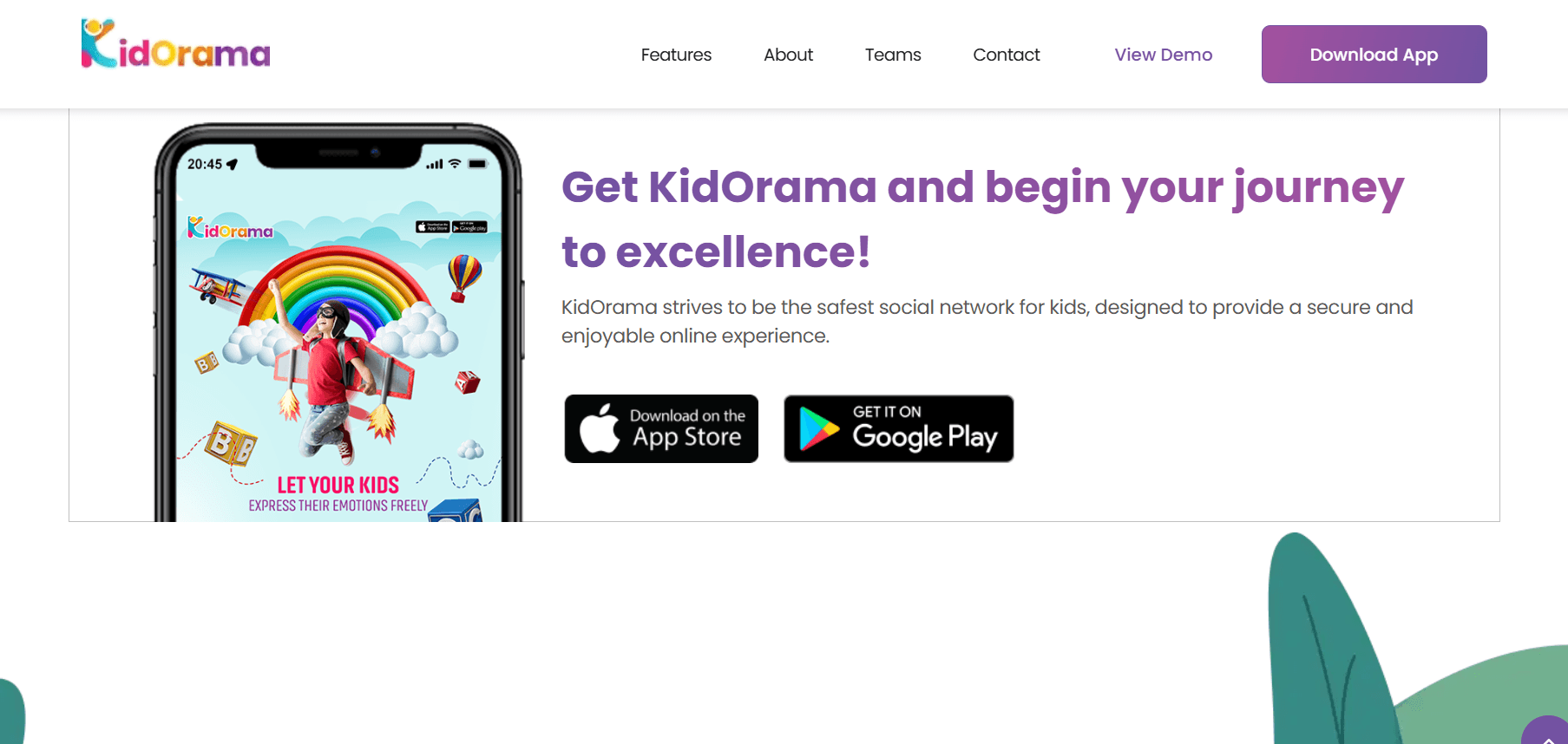 Kids Safe Social Network screenshot