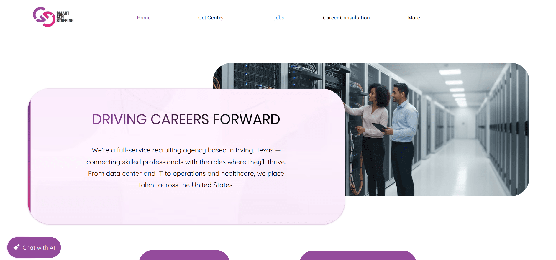 AI-Powered Staffing Platform mobile screenshot
